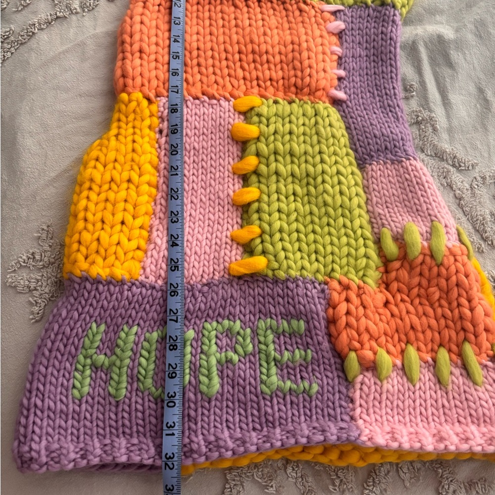 HOPE MACAULAY Mermaid Patchwork Knit Dress - Picture 10 of 15